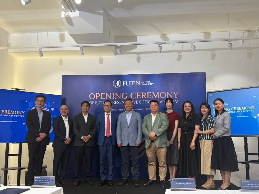 臺越高教合作新篇章:輔大越南代表處隆重揭幕