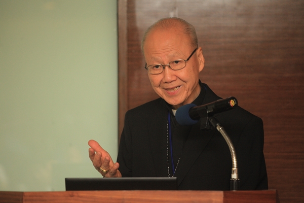 香港樞機主教蒞臨輔大　分享天主教高教挑戰與使命