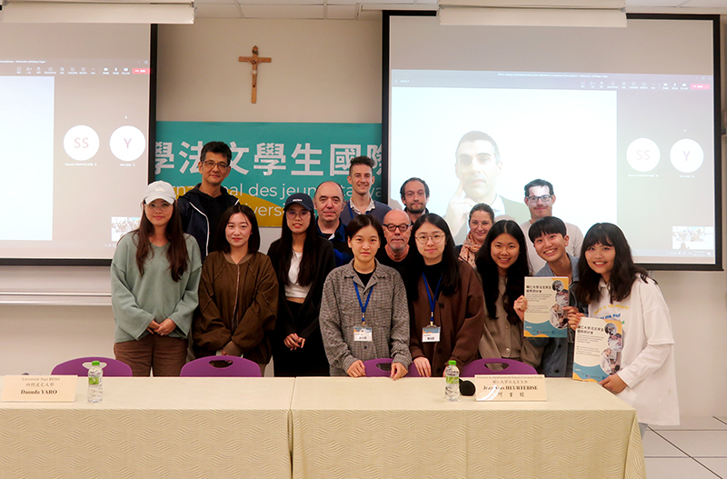 Master students of Taiwan, France, Belgium and Burkina share their research in..