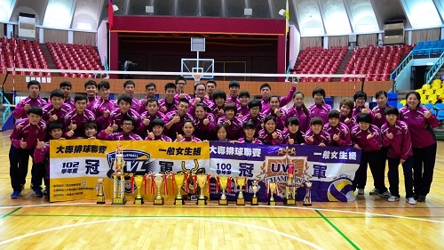 102UVL》輔大乙排銳不可擋 男亞軍女冠軍 102UVL》輔大乙排銳不可擋 男亞軍女冠軍