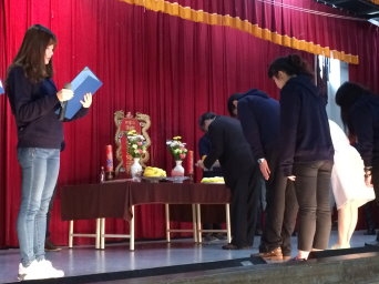 僑陸生春節祭祖餐會 提前感受年節氣氛 僑陸生春節祭祖餐會 提前感受年節氣氛