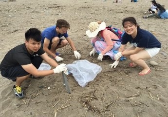 響應世界地球日社團淨灘 為環境付出一份心力 響應世界地球日社團淨灘 為環境付出一份心力