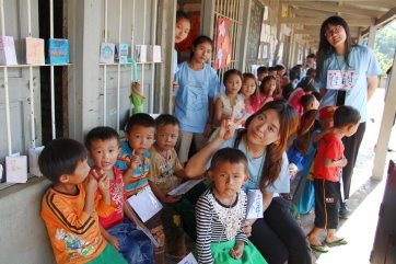 輔大緬甸服務團 教當地孩子中華文化