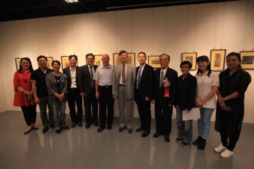 特邀蔡謙吉畫作展出 再現漳州風情 特邀蔡謙吉畫作展出 再現漳州風情