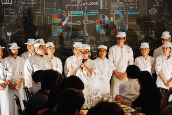  輔大餐旅系畢業成果展 獻上愛的料理 