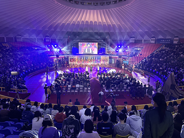 The FJCU 61th anniversary ceremony is lit up by Tuvalu dance