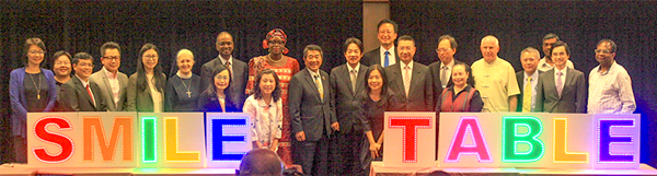 「台灣餐桌文化、倡求世界和平」啟動儀式在輔大 推廣TABLE的理念