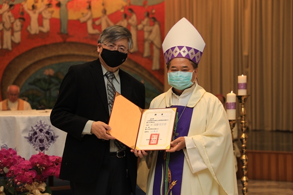 President Chiang Talks Future of FJCU at Reappointment Mass