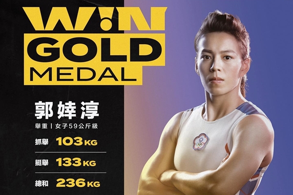 本校金牌教師郭婞淳摘下2020東京奧運女子59公斤量級金牌 刷新奧運新紀錄