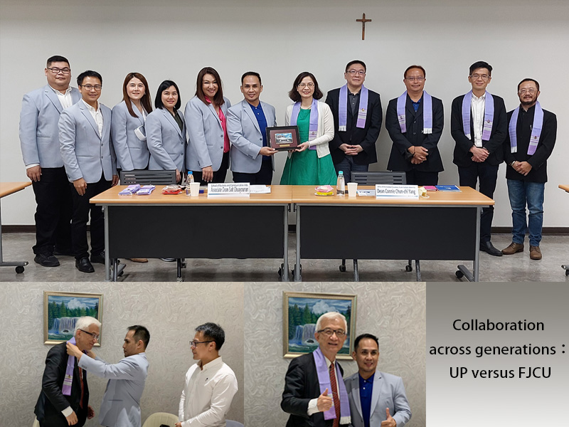 泰國University of Phayao來訪,輔大成為台灣參訪唯一選擇