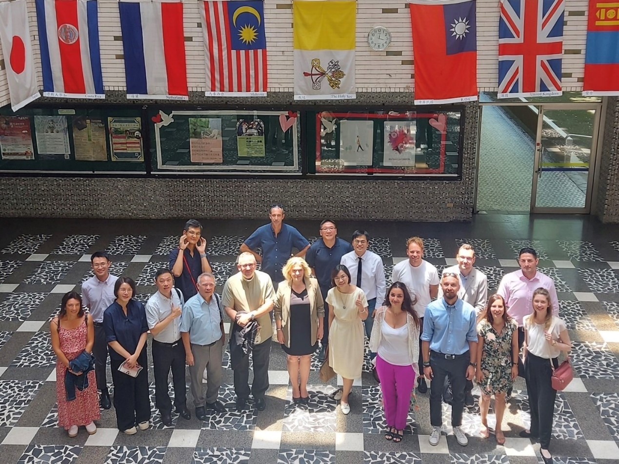 CCLC of FJU Hosts the EU officials Mandarin Training Program