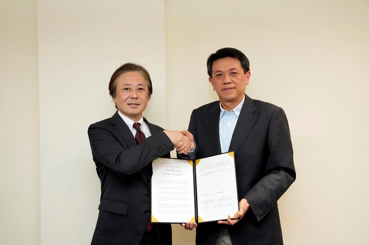 日本關東學院大學來訪與簽約，深化與輔大合作