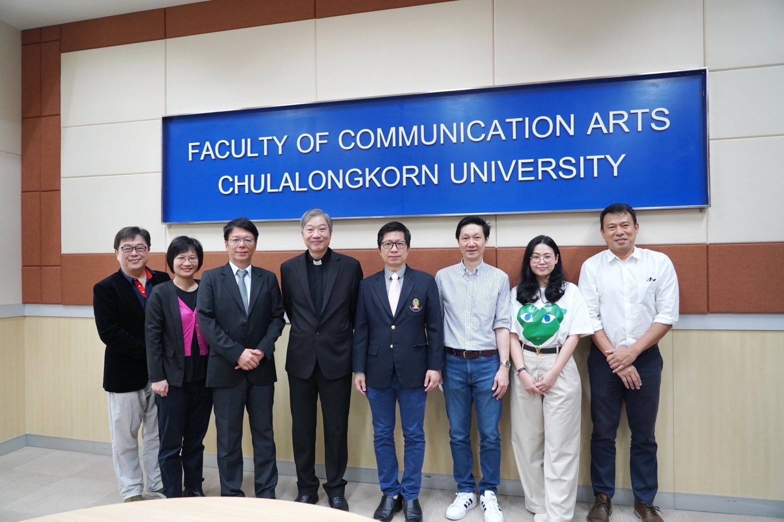 傳播學院與朱拉隆功大學傳播藝術學院互訪 進行學術交流