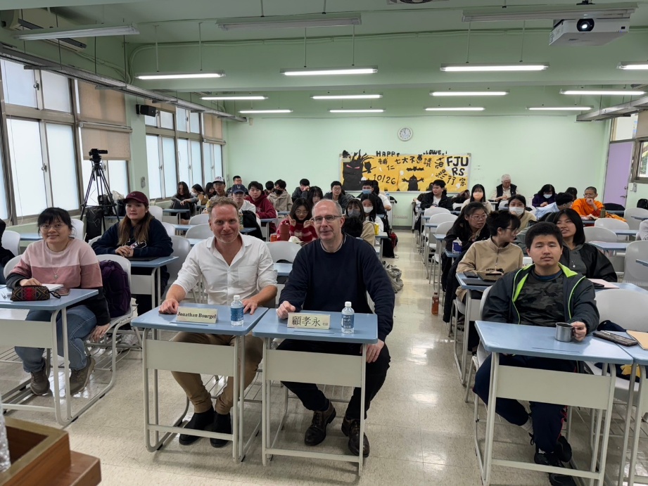 加拿大拉瓦爾大學神學與宗教學學院副教授Dr. Jonathan參與「勞達一講座」