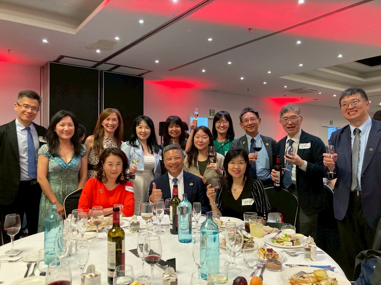 輔大主辦2025 AMEE Taiwan Night 台灣之夜  政學醫代表與歐