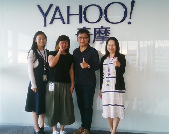 全球看到輔大系列報導-輔大國際化實習上路 傳院五人暑期赴Yahoo
